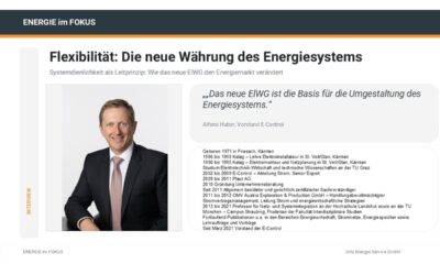 E-Control zum neuen ElWG